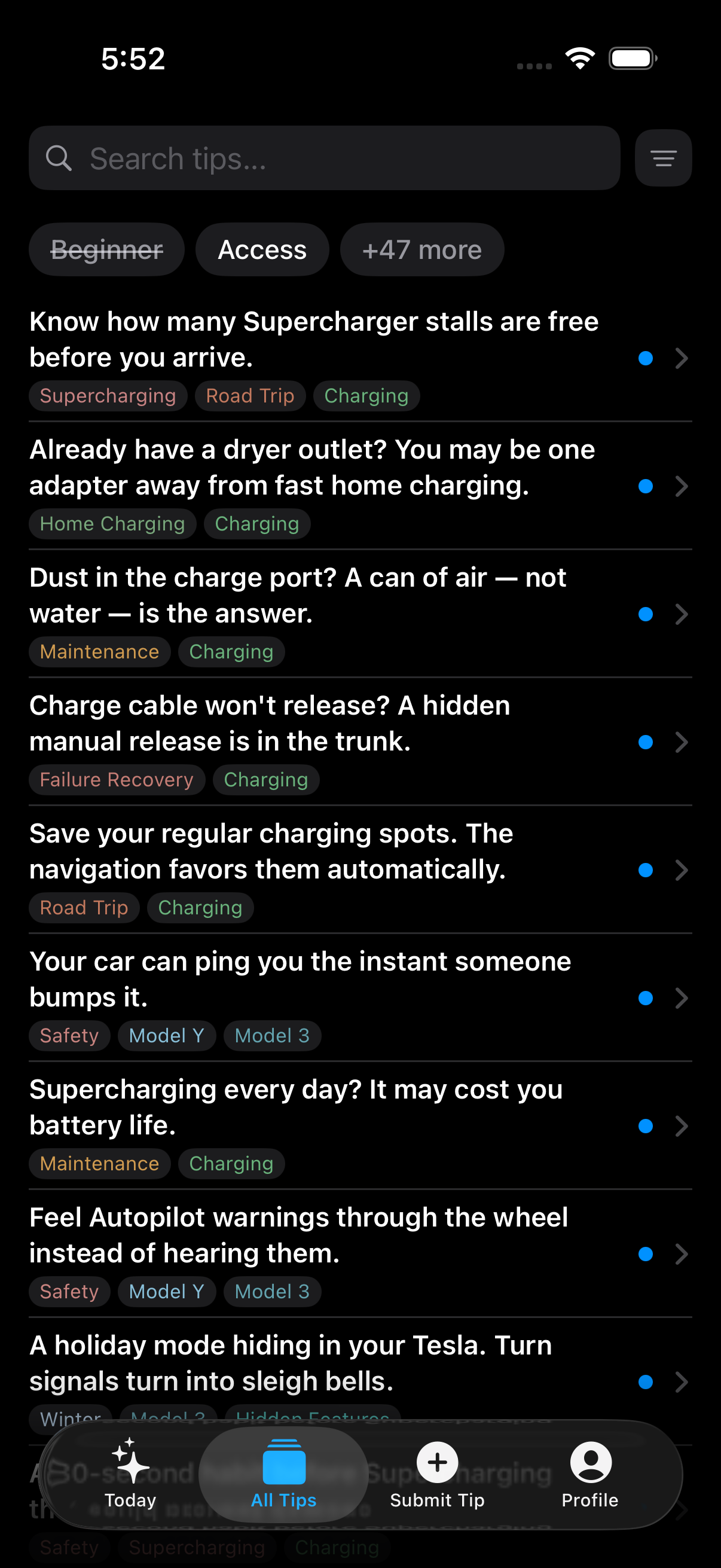 Browse All Tips